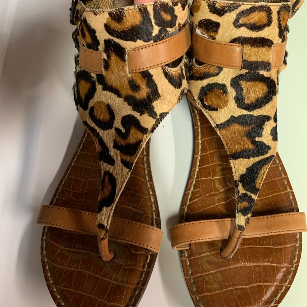 Sam Edelman Leopard Sandals